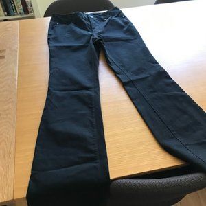 White House Black Market black skinny flare pants